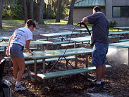 Spray Washing Table